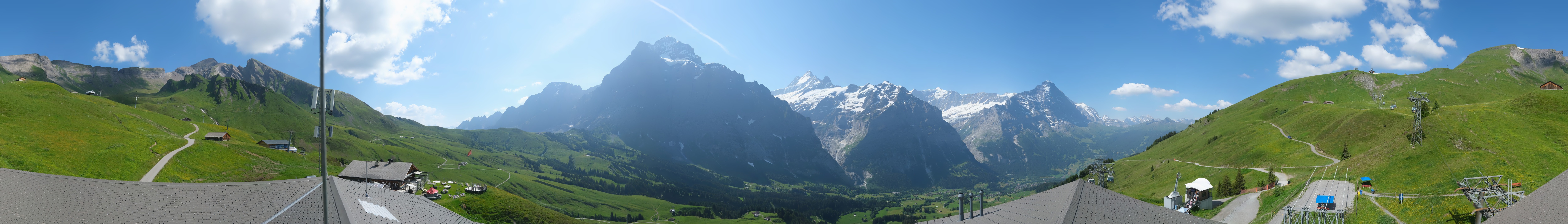 Archiv Foto Webcam Panorama Grindelwald - First