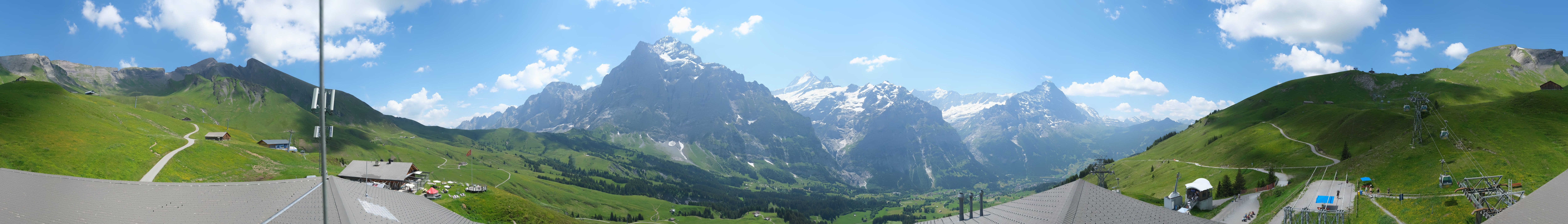 Archiv Foto Webcam Panorama Grindelwald - First