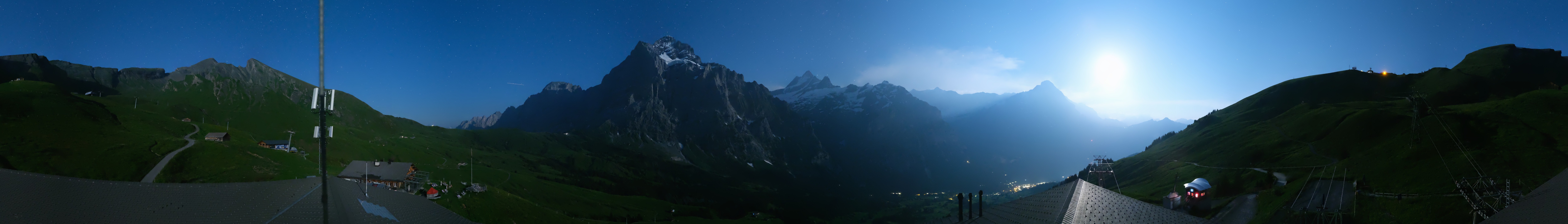 Archived image Webcam Panoramic view First and Grindelwald