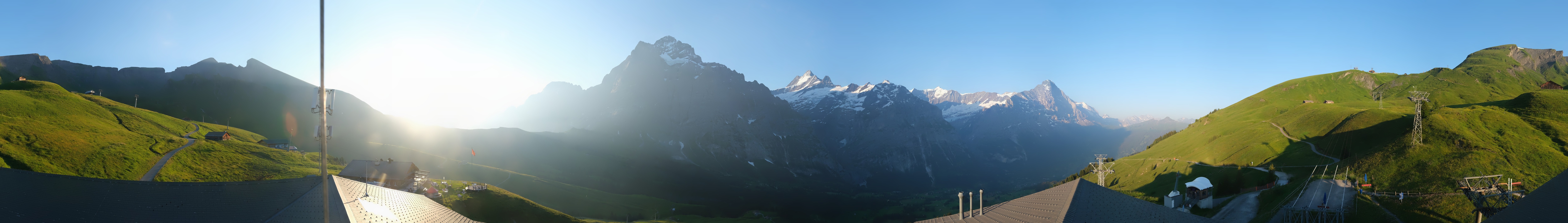 Archiv Foto Webcam Panorama Grindelwald - First
