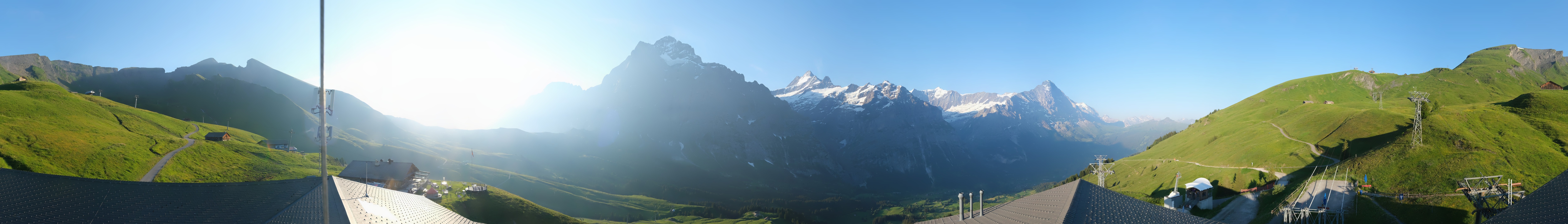 Archiv Foto Webcam Panorama Grindelwald - First