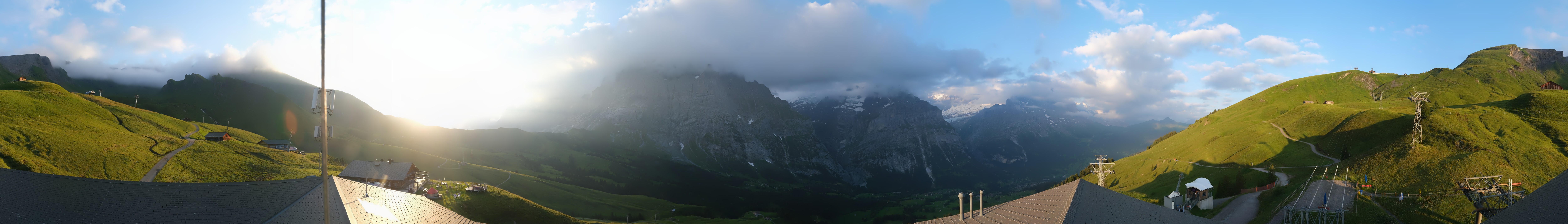 Archiv Foto Webcam Panorama Grindelwald - First
