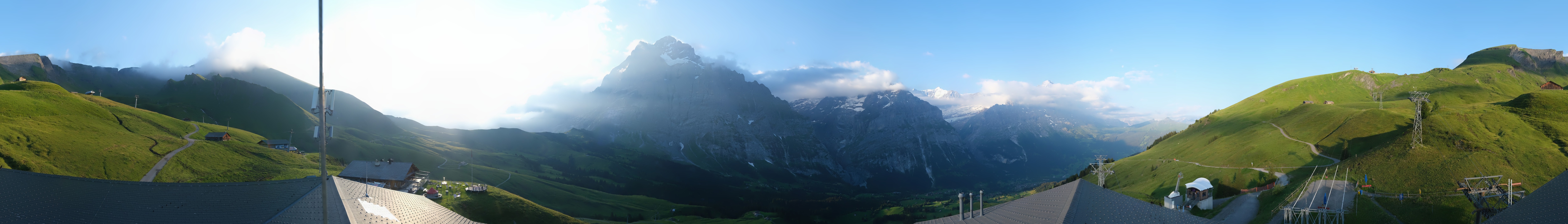 Archiv Foto Webcam Panorama Grindelwald - First