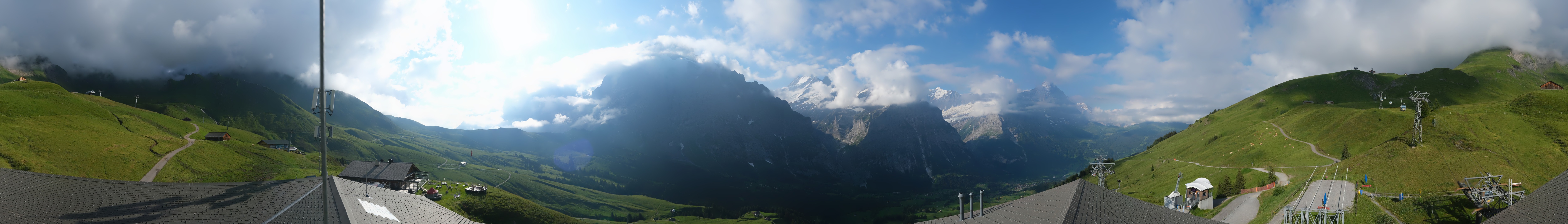 Archiv Foto Webcam Panorama Grindelwald - First