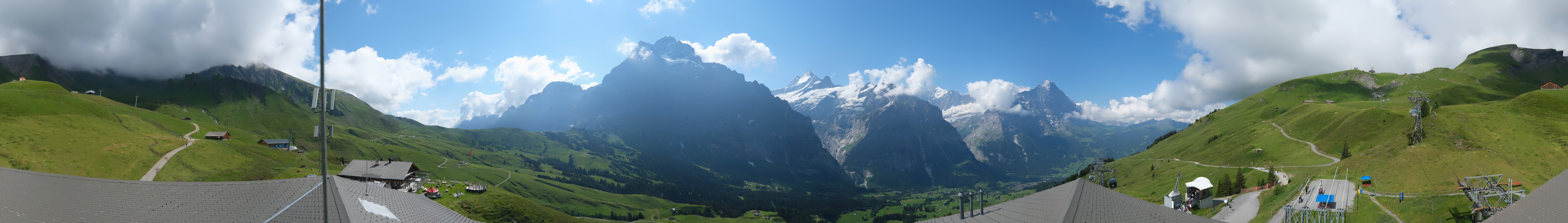Archiv Foto Webcam Panorama Grindelwald - First