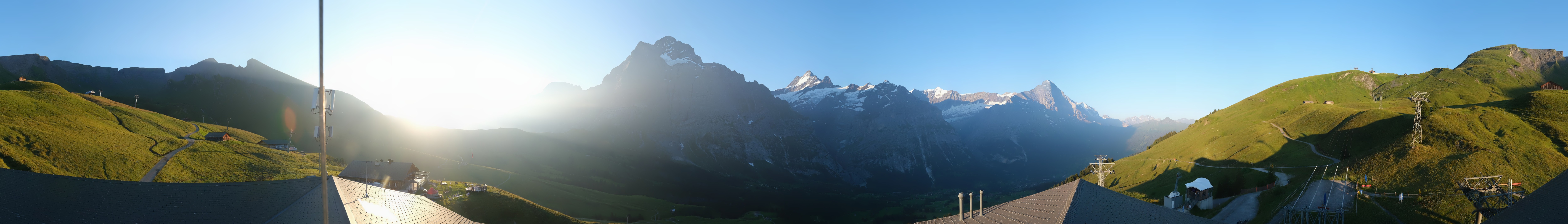 Archiv Foto Webcam Panorama Grindelwald - First