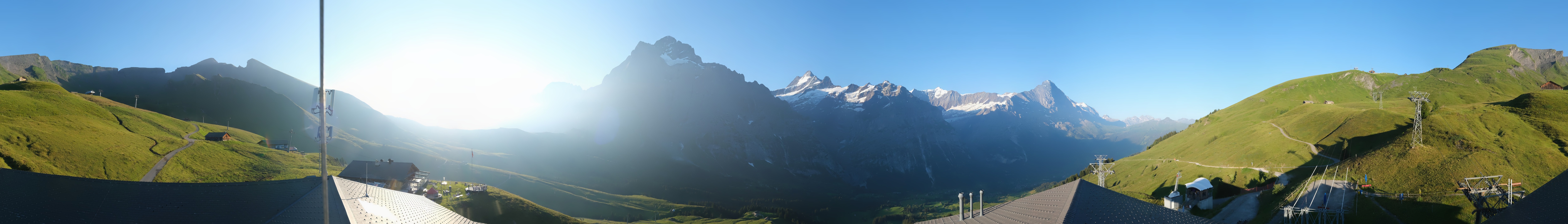 Archiv Foto Webcam Panorama Grindelwald - First