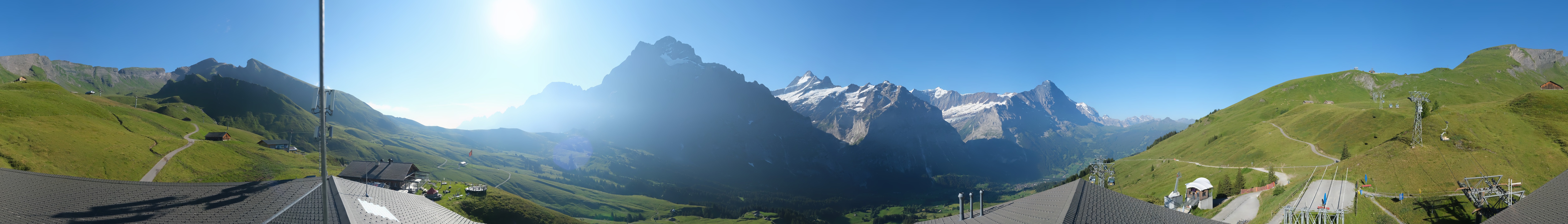 Archiv Foto Webcam Panorama Grindelwald - First