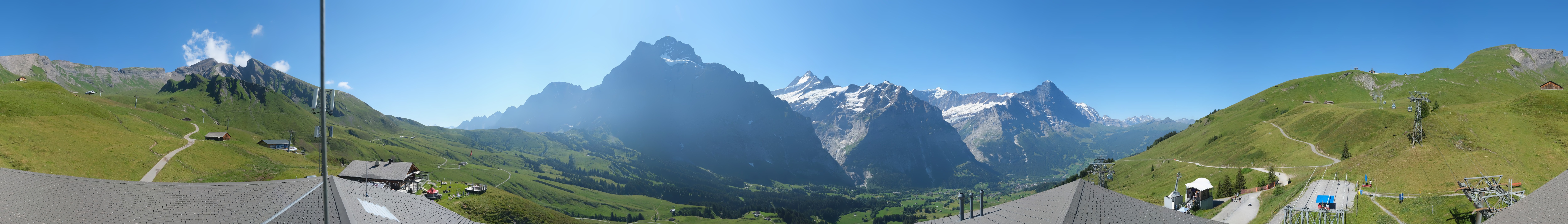 Archiv Foto Webcam Panorama Grindelwald - First