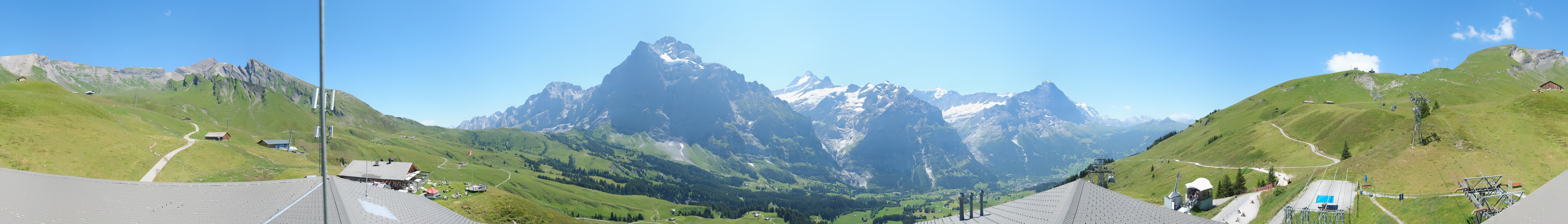 Archiv Foto Webcam Panorama Grindelwald - First