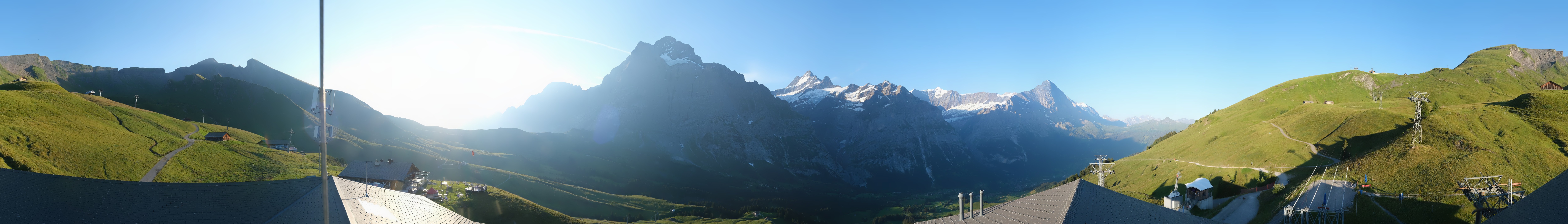 Archived image Webcam Panoramic view First and Grindelwald