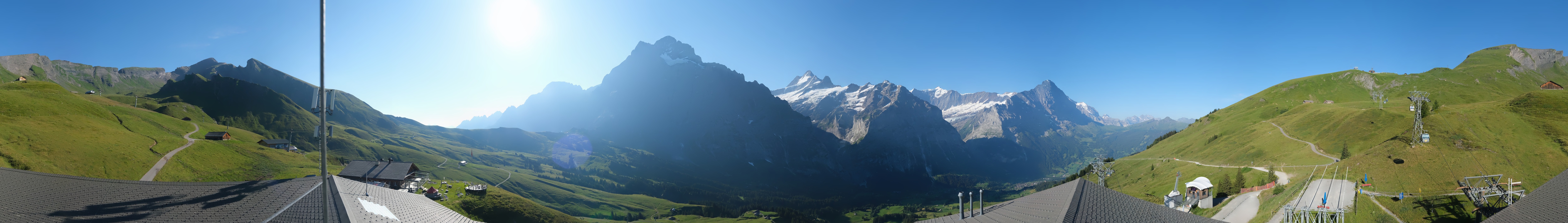 Archived image Webcam Panoramic view First and Grindelwald