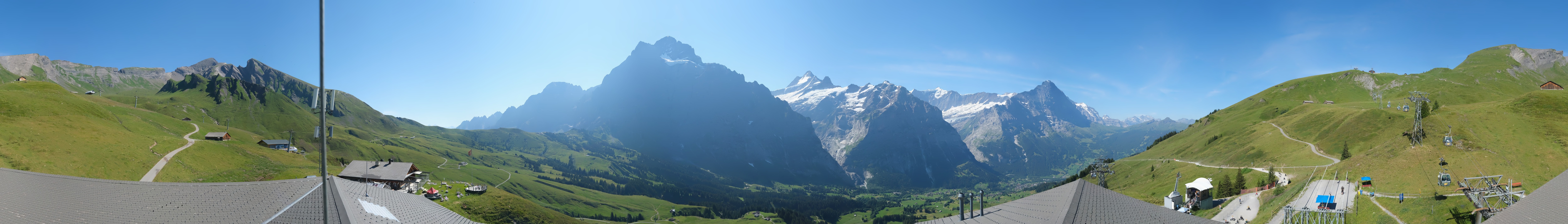 Archived image Webcam Panoramic view First and Grindelwald