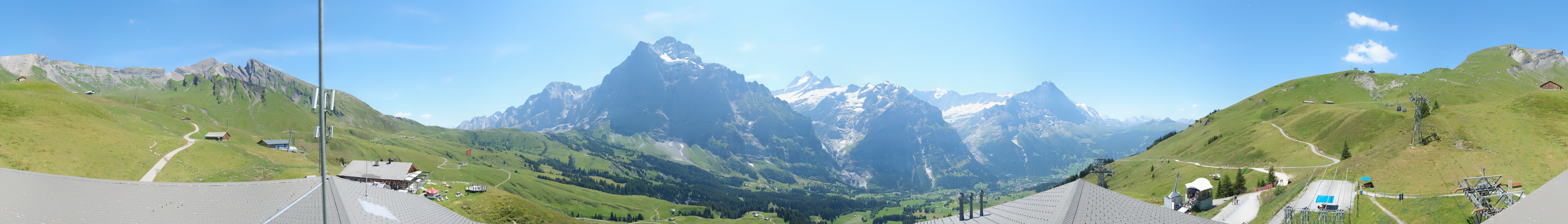 Archived image Webcam Panoramic view First and Grindelwald
