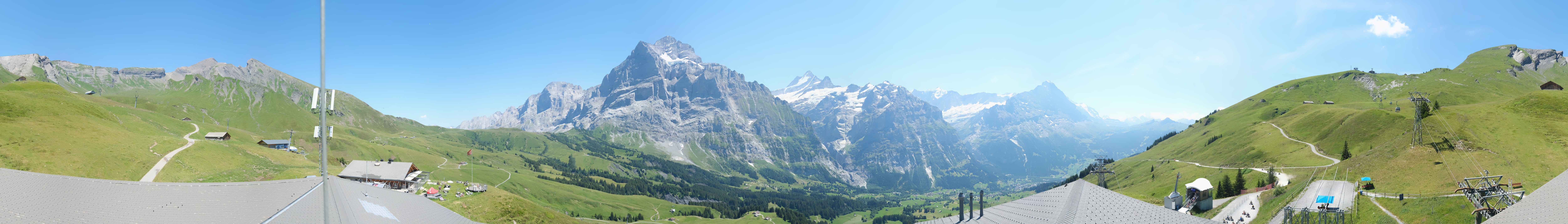 Archived image Webcam Panoramic view First and Grindelwald