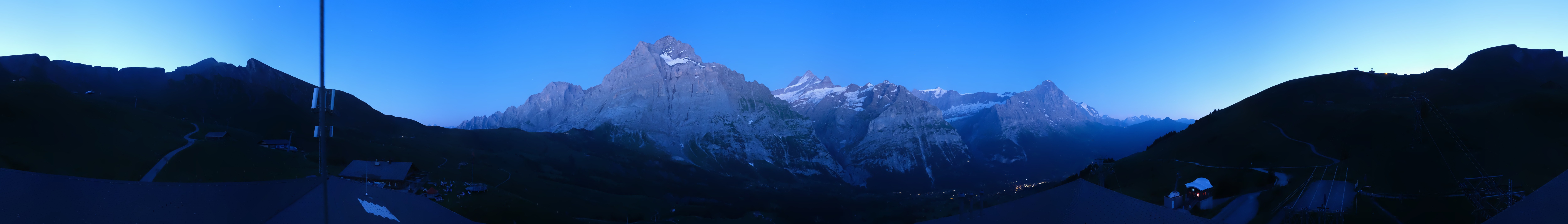 Archived image Webcam Panoramic view First and Grindelwald
