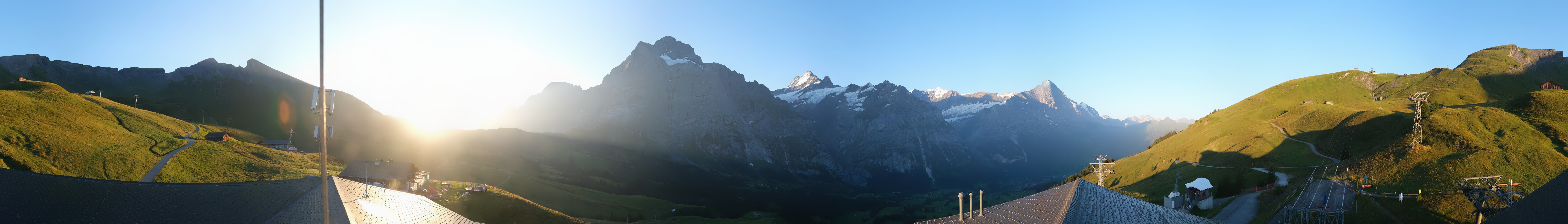 Archiv Foto Webcam Panorama Grindelwald - First
