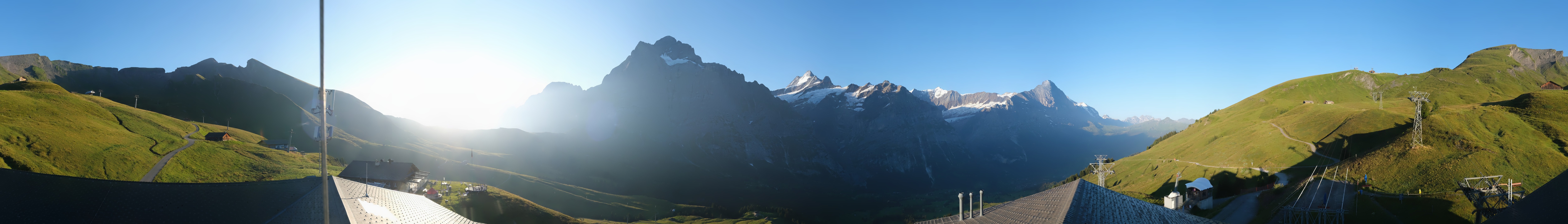 Archiv Foto Webcam Panorama Grindelwald - First