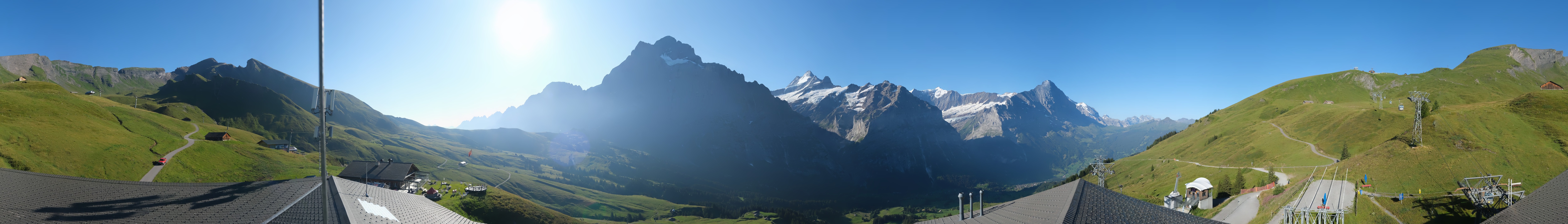 Archiv Foto Webcam Panorama Grindelwald - First