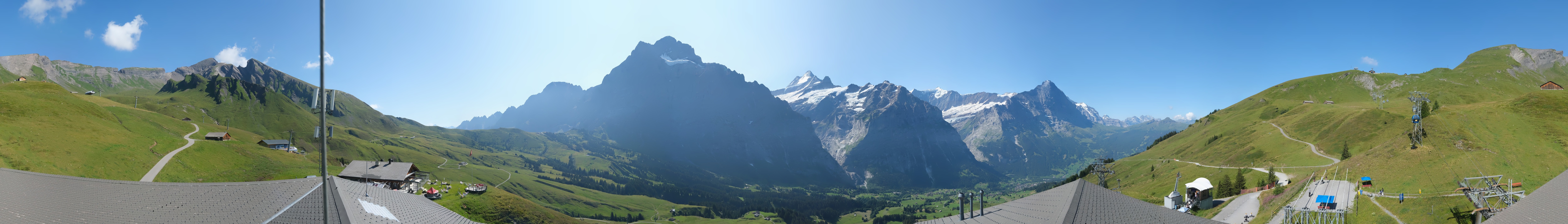 Archiv Foto Webcam Panorama Grindelwald - First