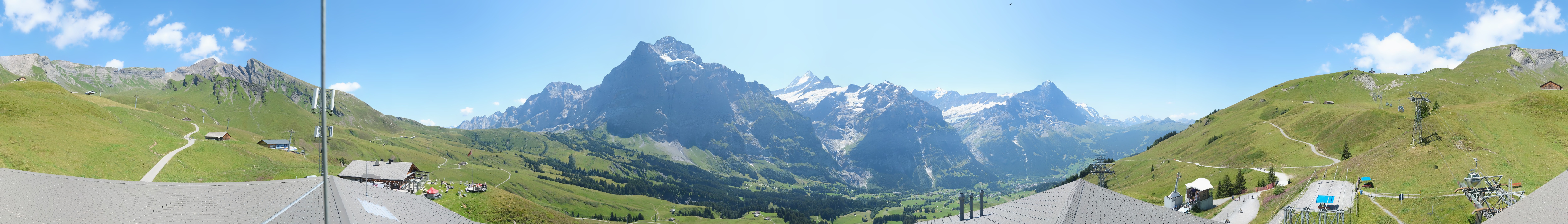 Archiv Foto Webcam Panorama Grindelwald - First