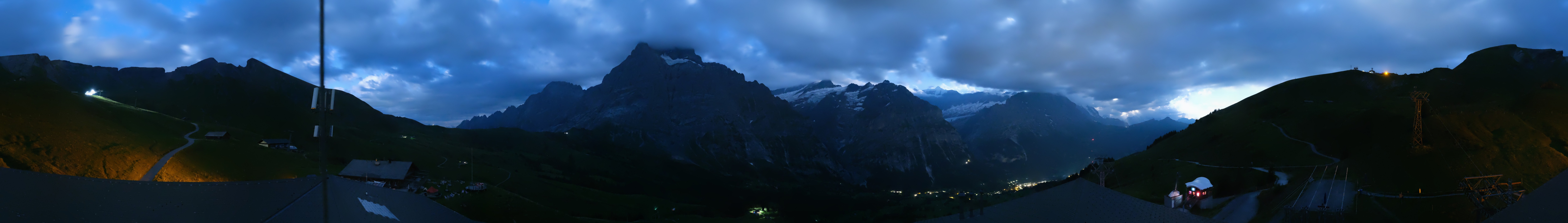 Archiv Foto Webcam Panorama Grindelwald - First