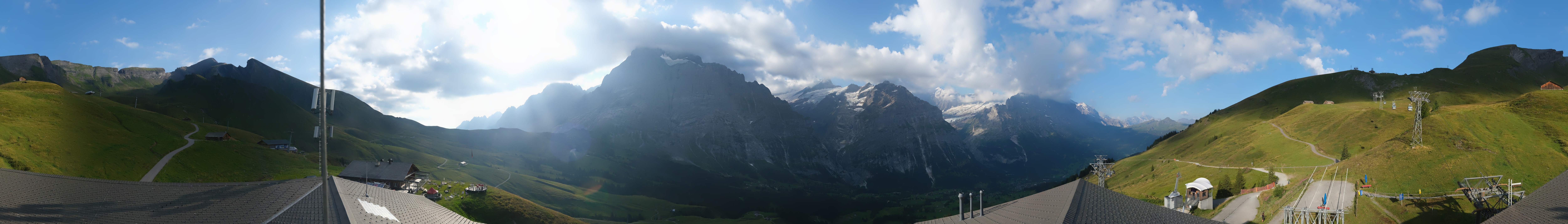 Archiv Foto Webcam Panorama Grindelwald - First