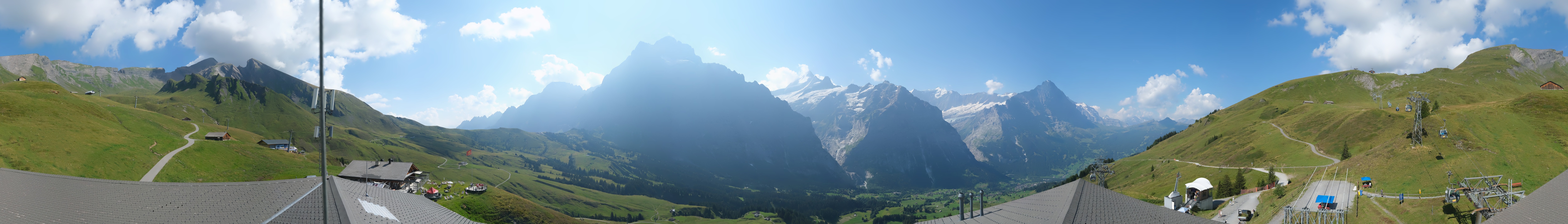 Archiv Foto Webcam Panorama Grindelwald - First
