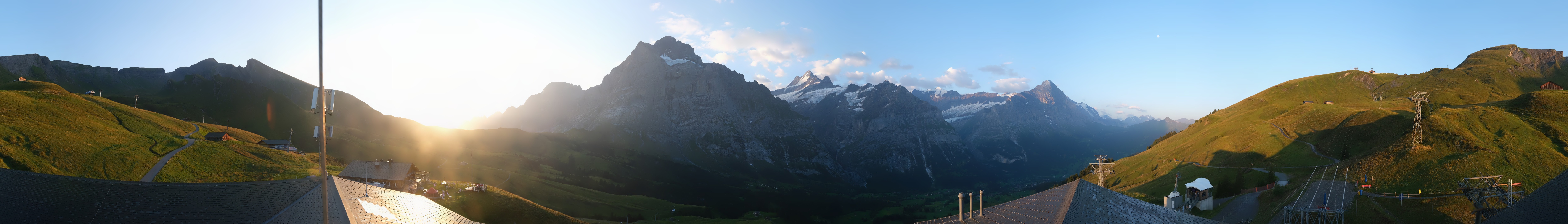 Archiv Foto Webcam Panorama Grindelwald - First