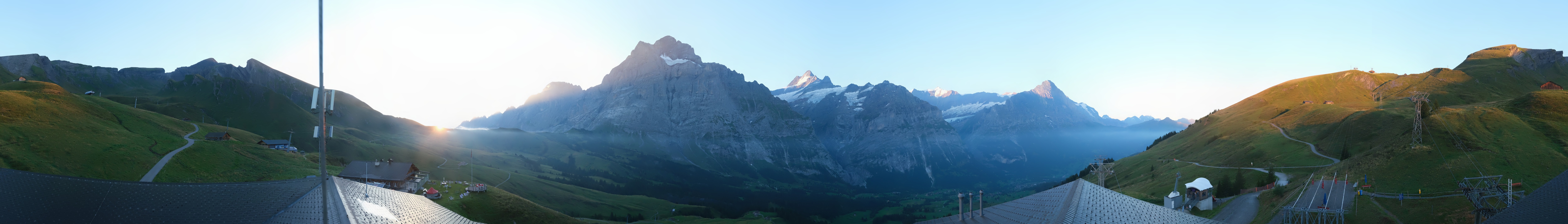 Archiv Foto Webcam Panorama Grindelwald - First