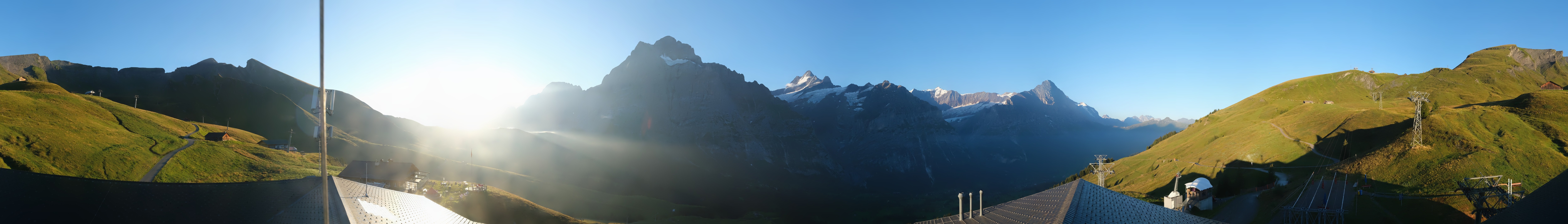 Archiv Foto Webcam Panorama Grindelwald - First