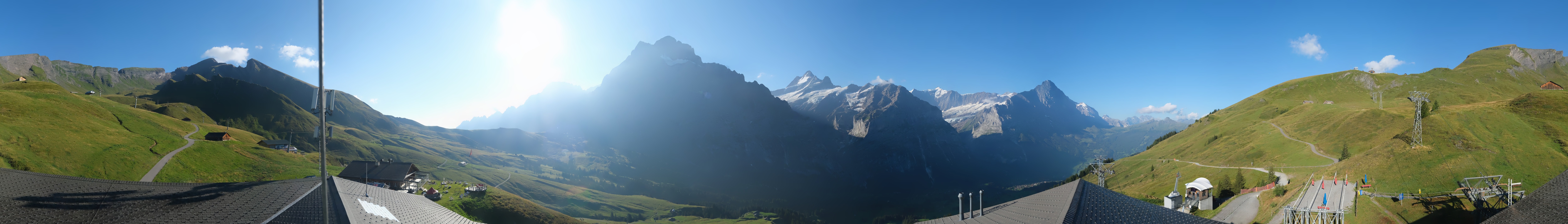 Archiv Foto Webcam Panorama Grindelwald - First