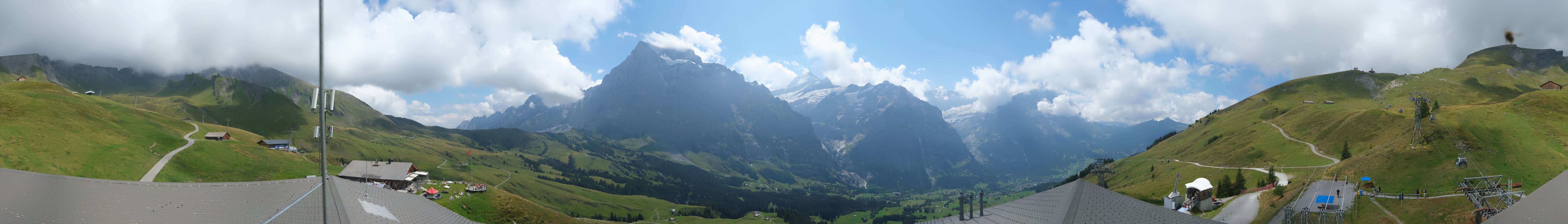 Archiv Foto Webcam Panorama Grindelwald - First