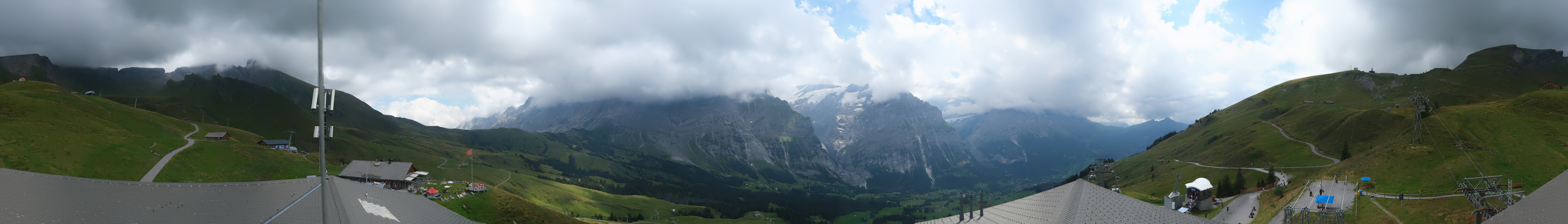 Archiv Foto Webcam Panorama Grindelwald - First
