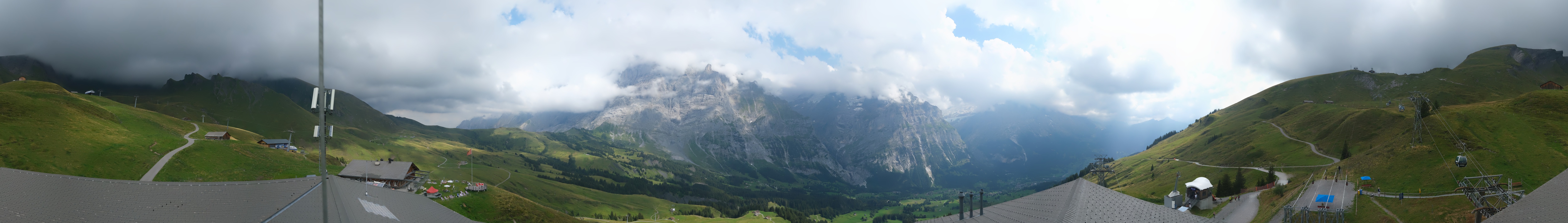 Archiv Foto Webcam Panorama Grindelwald - First