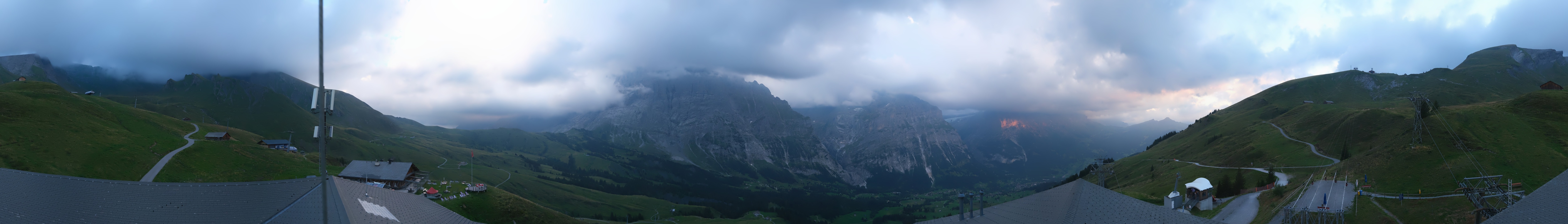 Archiv Foto Webcam Panorama Grindelwald - First