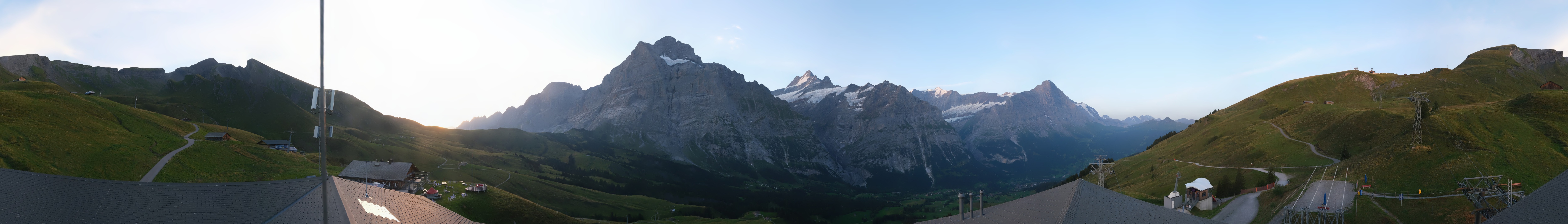 Archiv Foto Webcam Panorama Grindelwald - First