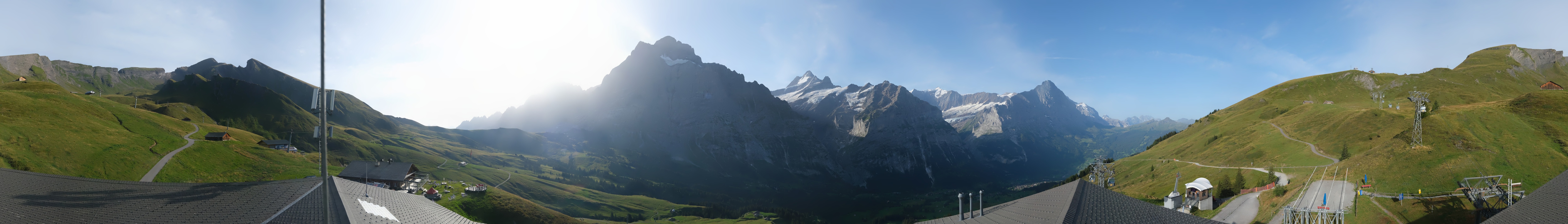 Archiv Foto Webcam Panorama Grindelwald - First
