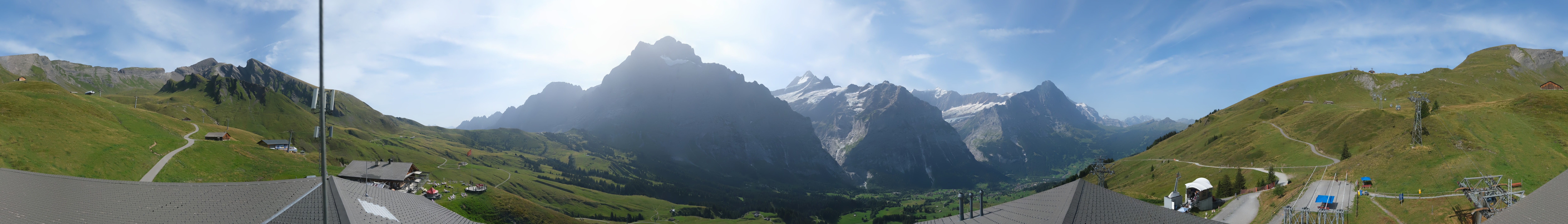 Archiv Foto Webcam Panorama Grindelwald - First