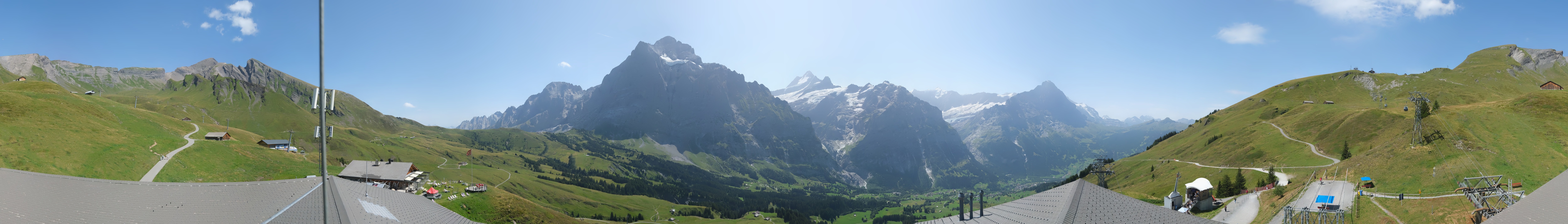 Archiv Foto Webcam Panorama Grindelwald - First