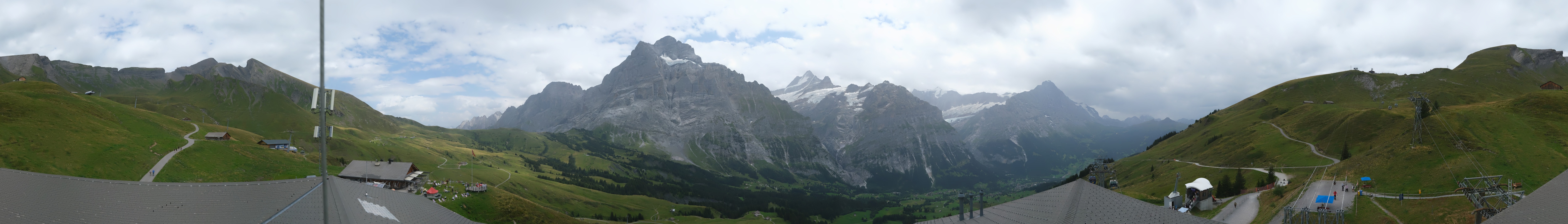 Archiv Foto Webcam Panorama Grindelwald - First