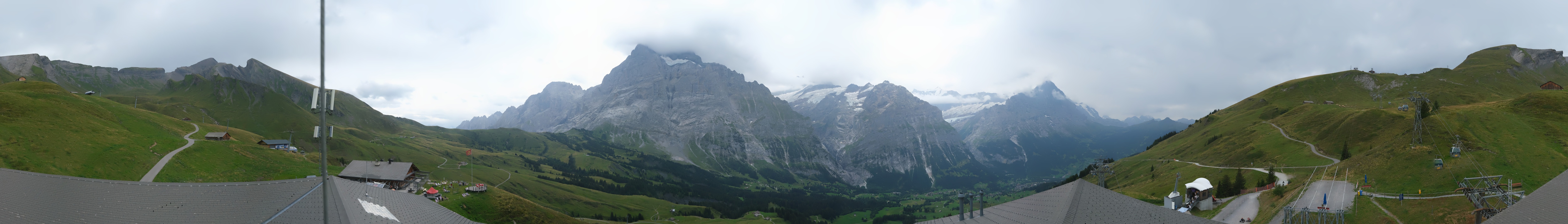 Archiv Foto Webcam Panorama Grindelwald - First
