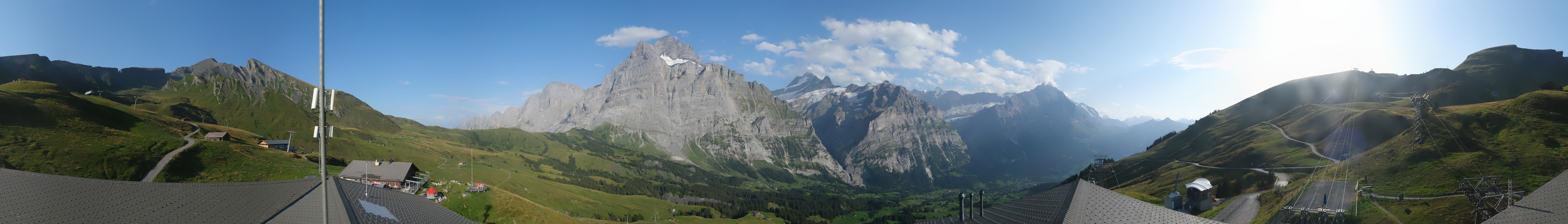 Archiv Foto Webcam Panorama Grindelwald - First