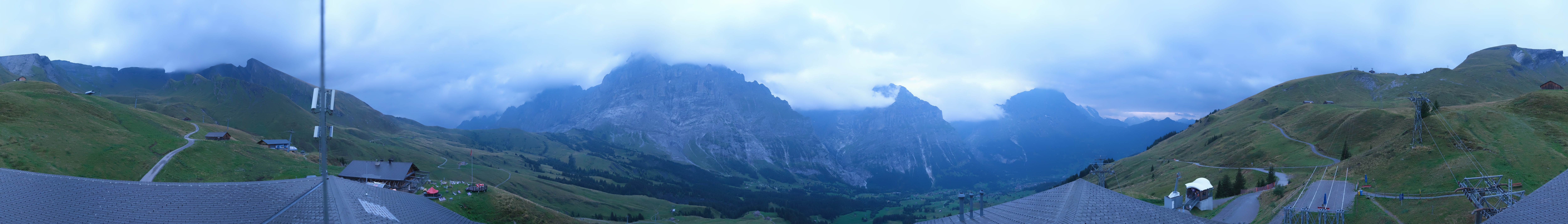 Archiv Foto Webcam Panorama Grindelwald - First
