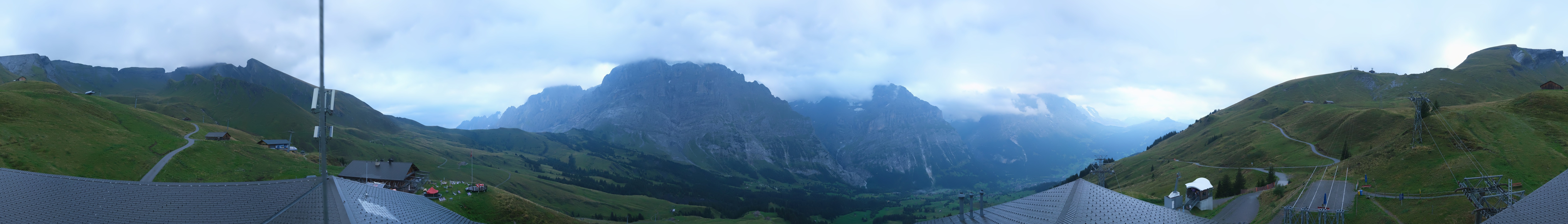 Archiv Foto Webcam Panorama Grindelwald - First