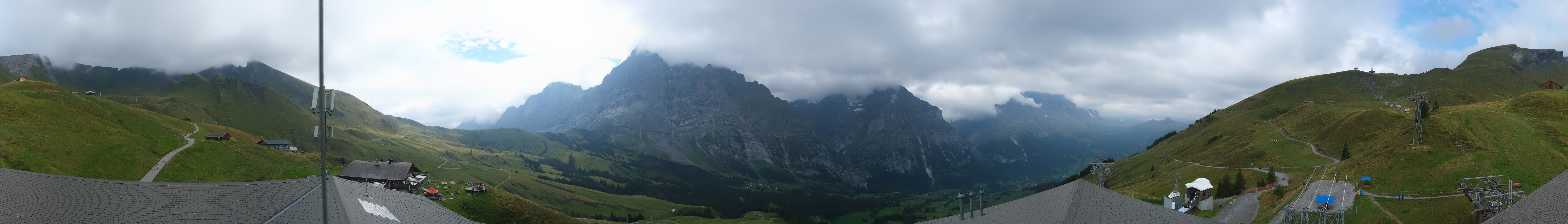 Archiv Foto Webcam Panorama Grindelwald - First