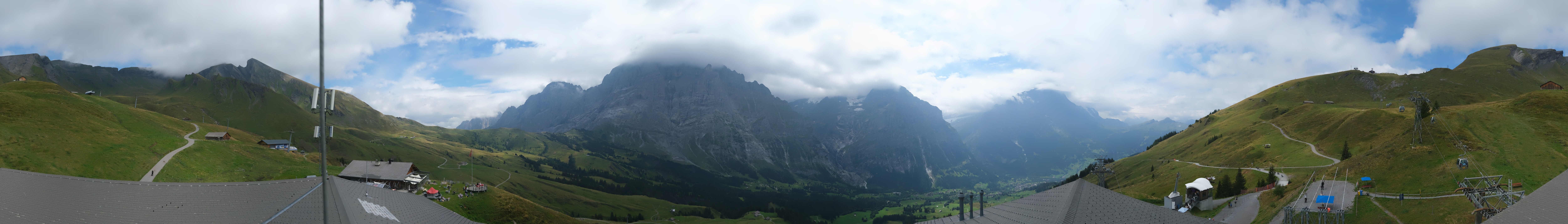 Archiv Foto Webcam Panorama Grindelwald - First