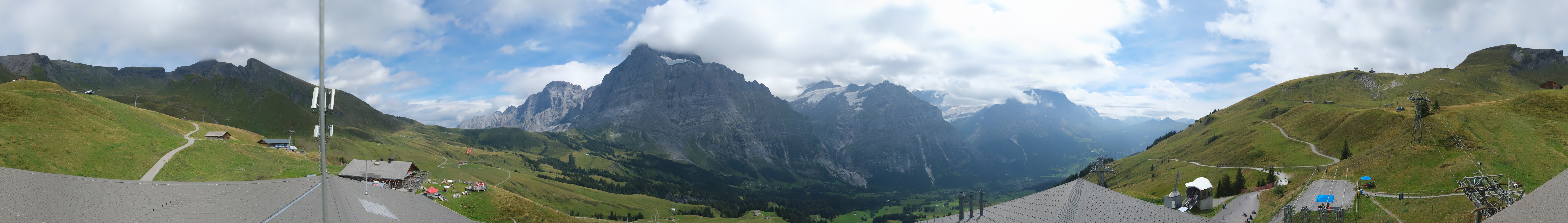 Archiv Foto Webcam Panorama Grindelwald - First
