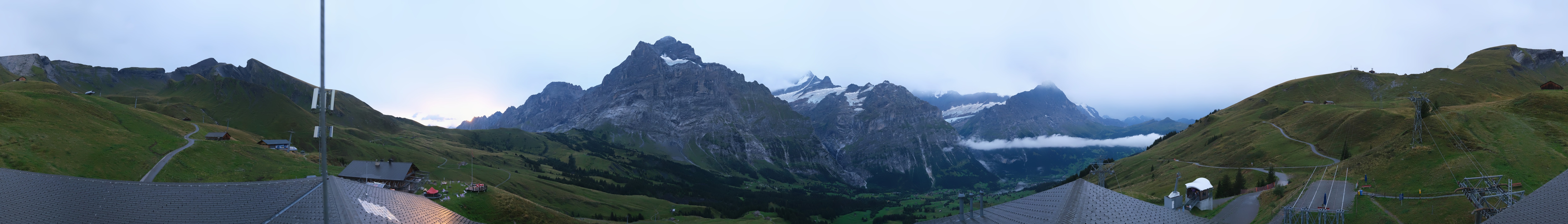 Archiv Foto Webcam Panorama Grindelwald - First