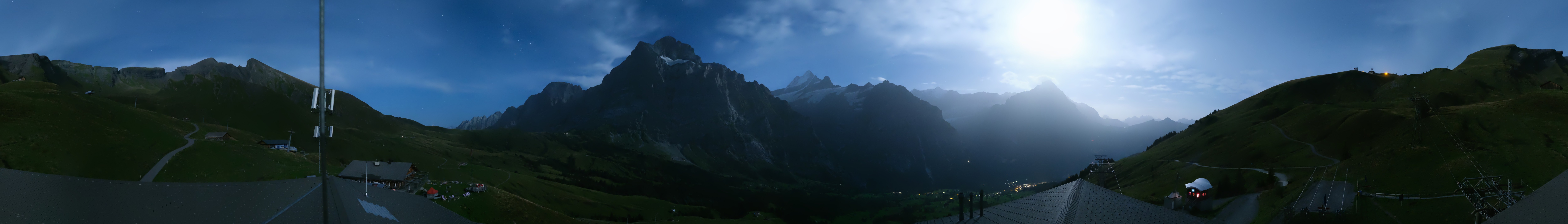 Archived image Webcam Panoramic view First and Grindelwald